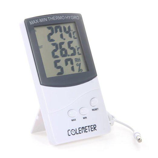 Digitális LCD Beltéri Kültéri hőmérő higrométer model: TA338