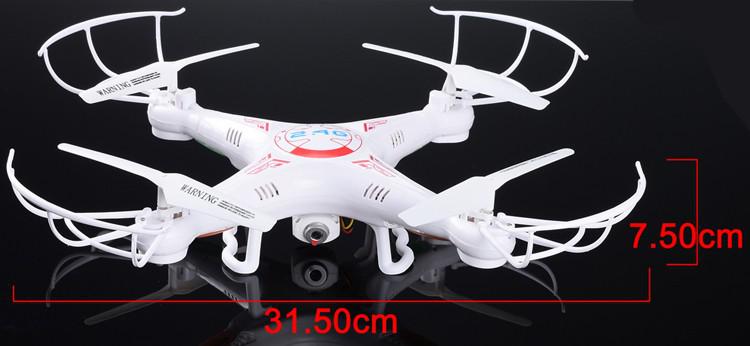 Quadcopter ( Drón ) X8 – Syma X5c Clone 360 6 axis HD cam