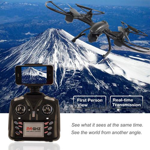 Pioneer UFO FPV Quadcopter ( drón ) 2,4 GHz 2MP FPV camera Wifi !!!!