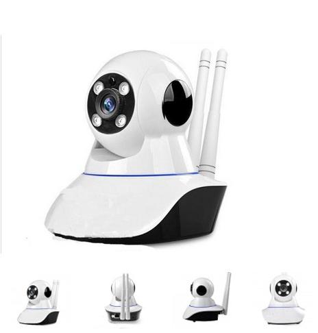 Wifi IP Camera forgatható,éjjellátó, Wifi IP Camera Mobiltelefon intelligens hálózati kamera 2 antenna