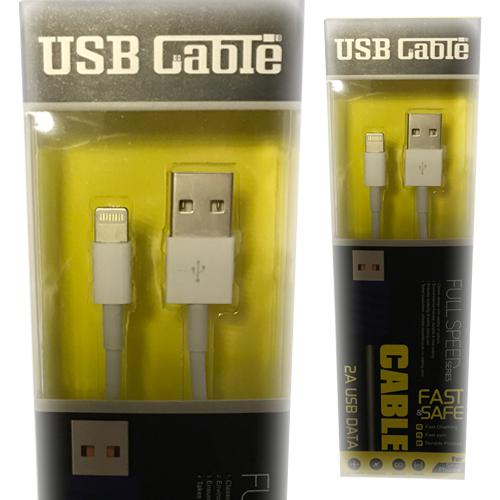 USB Lightning kábel Full Speed Series - 1m - iPhone 5S, iPhone 6 és 6 Plus , 7.... 