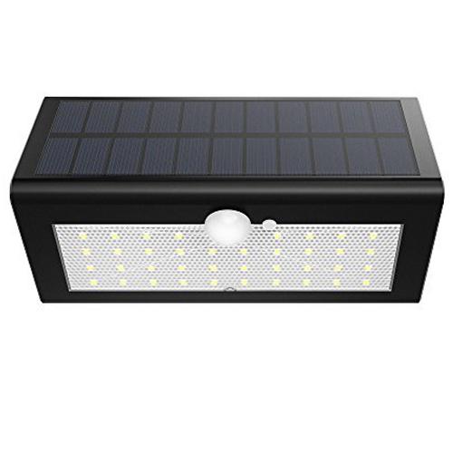 Napelemes kültéri fali LED lámpa mozgásszenzorral és alkonykapcsolóval SOLAR MOTION LIGHT