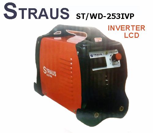 Inverter hegesztő Gép 250A Straus ST / WD-LCD 253IVP