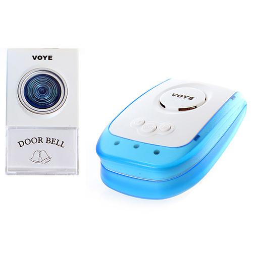 Vezeték nélküli csengő, intelligent wireless remote control doorbell VOYE Model: V009A