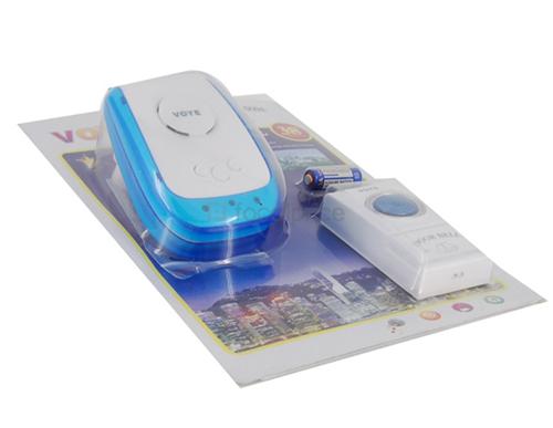 Vezeték nélküli csengő, intelligent wireless remote control doorbell VOYE Model: V009A