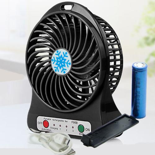 Akkumulátoros hordozható mini ventilátor - Portable mini fan - 