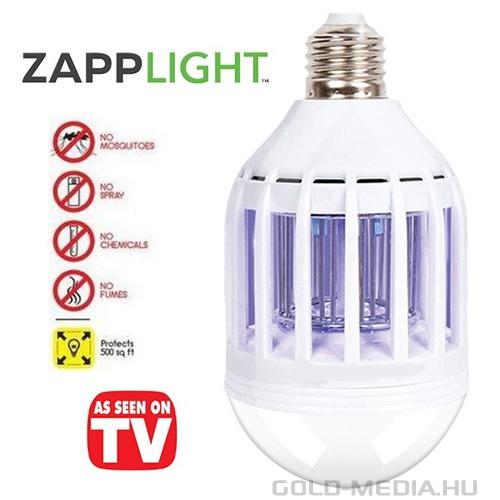 ZAPP LIGHT - rovarírtó lámpa - E27 szúnyogírtó LED lámpa UV-fénnyel / 60 W