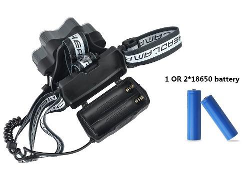 Nagy teljesítményű LED-es Fejlámpa -7 Led Headlight 10000 Lumen – fényszóró 9xCREE XM-L 6 üzemmódú