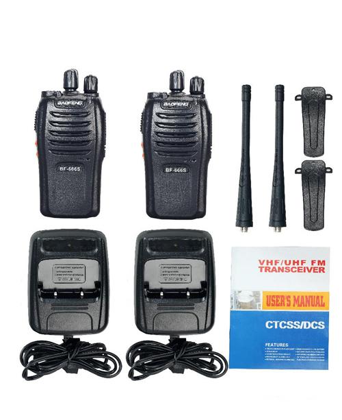 UHF adó-vevő , walkie- talkie UHF400.00-470.00 MHz, CB rádió ( BAOFENG BF-666S ) 2 db/ cs