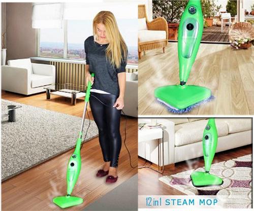 Steam Mop 12 in 1 kézi gőztisztító, sterilizátor 1300W