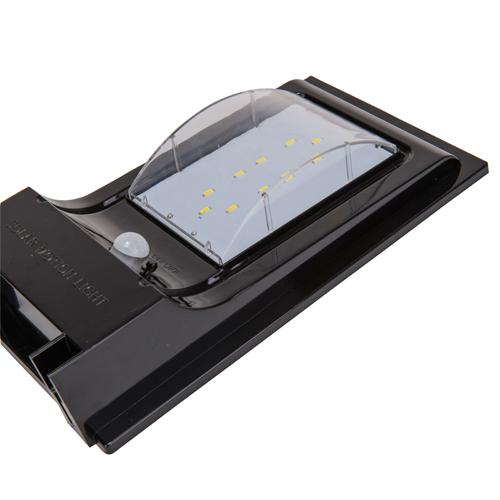 IPHD Solar Motion Light napelemes LED vízálló kültéri fali lámpa 5W PIR mozgásérzékelő 