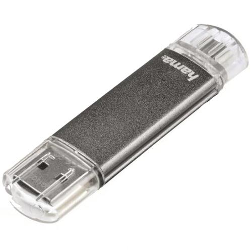 Hama Laeta Twin USB pendrive, 32GB, OTG, USB 2.0