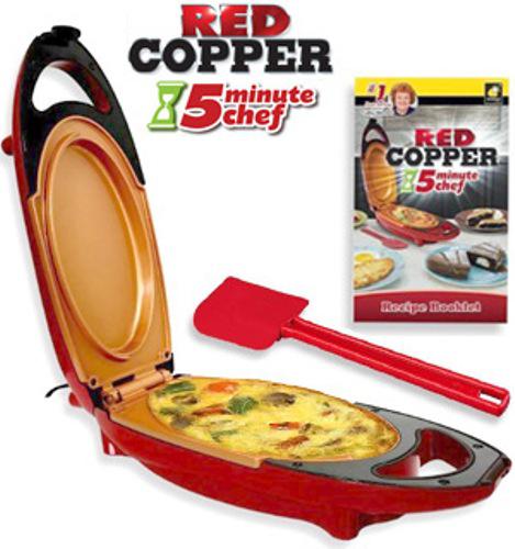 Red Copper 5 Minute Chef Electric Cooker sütőkészülék
