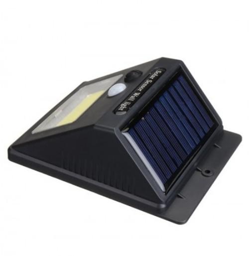 Solar Powered COB 24LED vízálló mozgásérzékelős kültéri fali lámpa