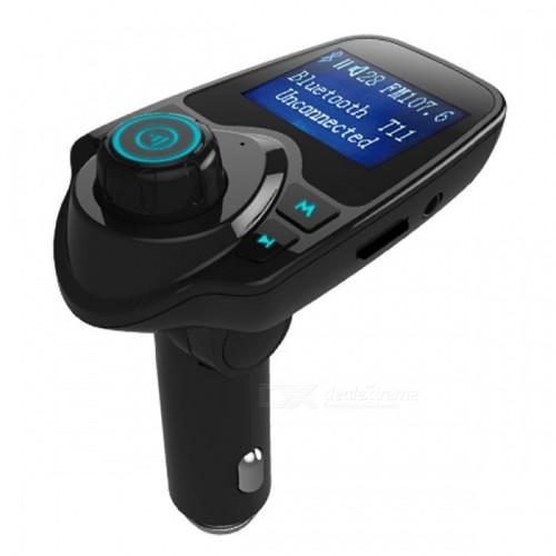 T11 Bluetooth Transmitter, mp3 lejátszó, fm adó