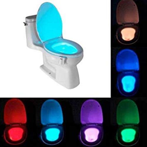 Bowl Light mozgásérzékelő LED WC- és fürdőszobai világítás 7 szín