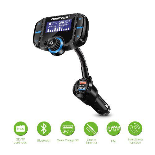 BT70 autós Bluetooth kihangosító készlet FM transmitter