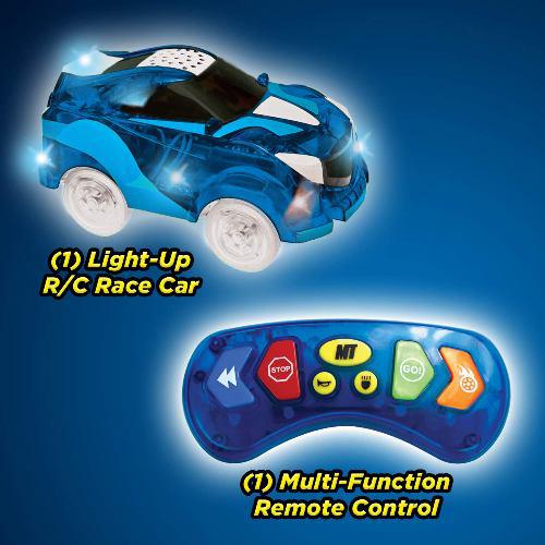 Mágikus autó, 5 LED-es távirányítóval ( Magic Tracks 5 LED-es Remote Control )