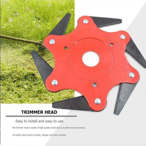 Univerzális Fűkasza vágófej 6- acél pengés / Trimmer Head 6 Steel Blades /