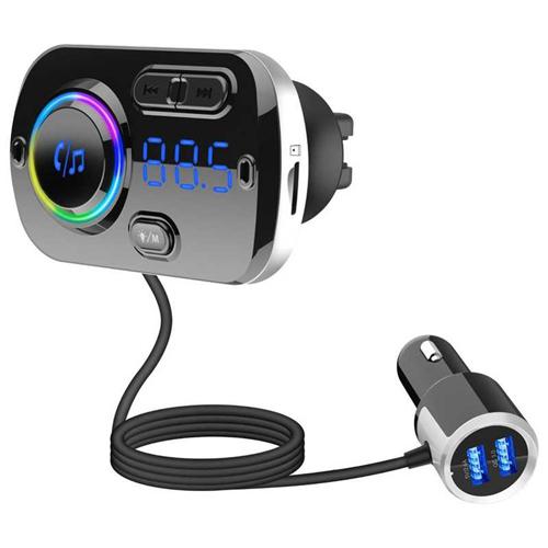 Transmitter BC49BQ Bluetooth autós MP3 lejátszó Fm LED kijelzővel 2 telefonos kapcsolat