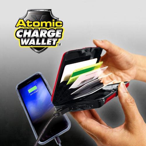 CHARGE WALLET - POWER BANKOS KÁRTYATARTÓ, PÉNZTÁRCA