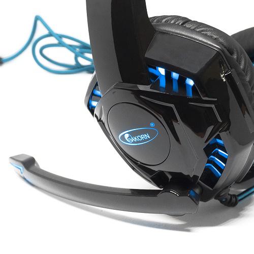 Professzionális gamer headset / fejhallgató LED-fényekkel