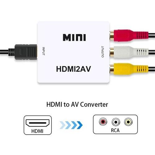 HDMI-->RCA átalakító