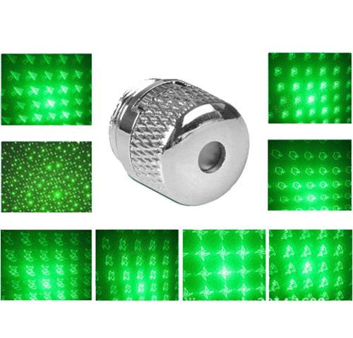 Green Laser Pointer cserélhető fejrésszel +11 FEJ (Extra erős)