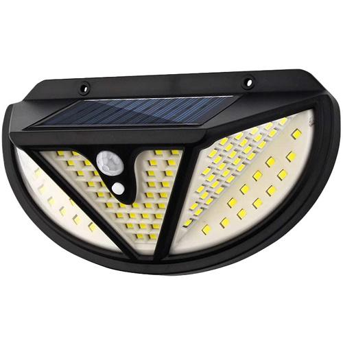 NF-118 Napelemes kültéri fali lámpa – mozgásérzékelővel -118 SMD LED