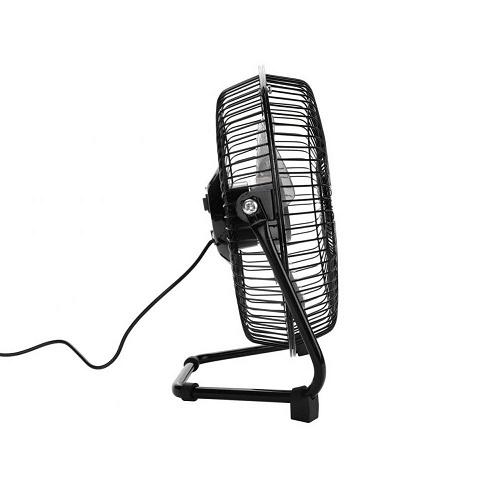 Napelemes hordozható ventilátor akkumulátorral, 22 cm átmérő