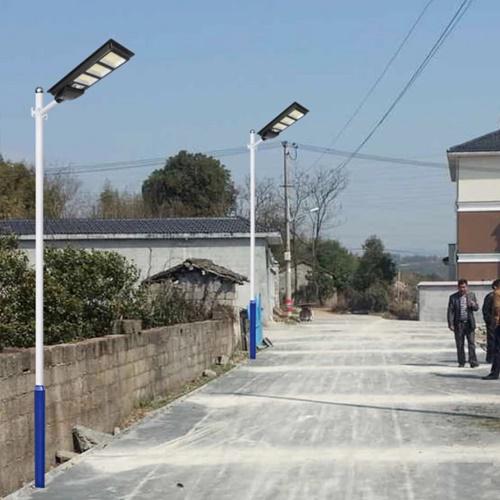 LED térvilágítás távirányítós, napelemes, fény-és mozgásérzékelős utcai szolárlámpa - 270W