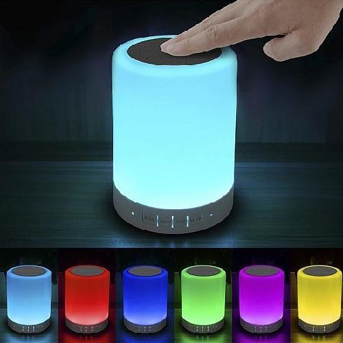 Bluetooth hangszóró Rgb érintős led lámpával - Cl-671