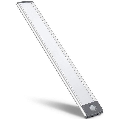 LED lámpa infravörös mozgásérzékelővel - USB-ről tölthető, 40 cm