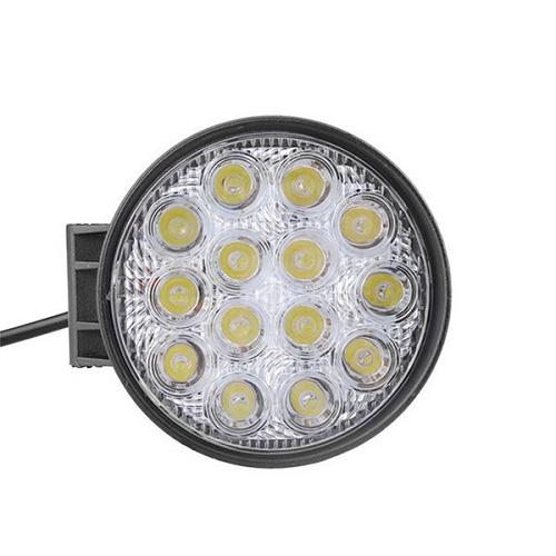 Autós LED reflektor 42W IP67 12-36V kör