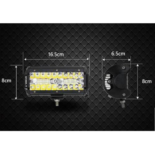 Autós LED reflektor 120W 165mm IP68 10-30V