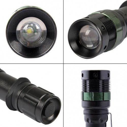 Power Style Cree LED újratölthető zseblámpa 18000 Lumen