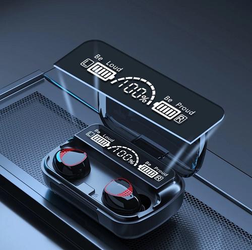 M10 Vezeték nélküli Bluetooth 5.0 Fülhallgató, töltődobozzal
