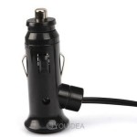 Autós szivargyujtó elosztó + USB Holm0037