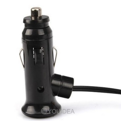 Autós szivargyujtó elosztó + USB Holm0037