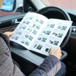 Kormányra tehető laptoptartó vagy tálca holm0123