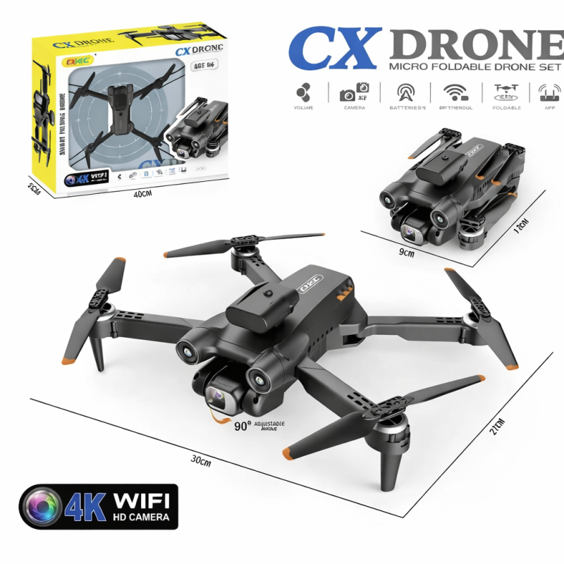 Drón SKY 06 GPS 4K Wi-Fi kamerás quadrokopter – Stabil repülés, lenyűgöző felvételek