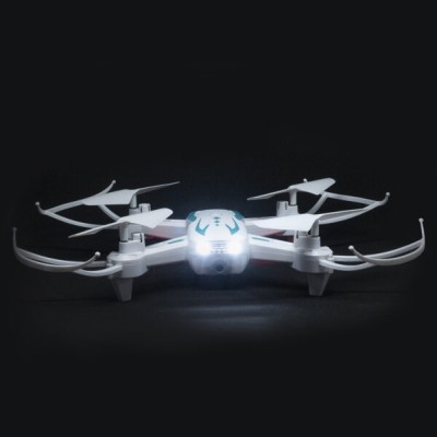 Könnyen kezelhető QuadCopter WIFI-s drón kamerával fotók és videók rögzítéséhez – fehér