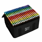 Alkoholos Markerek 168 db – Kétoldalas Filctoll Szett Táskával