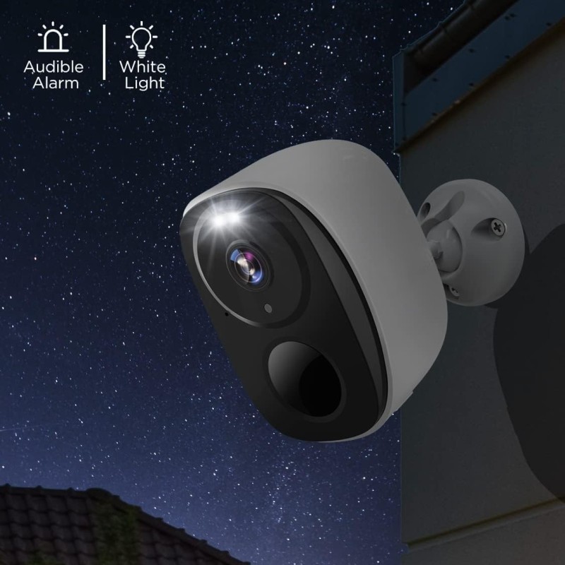 Akkumulátoros biztonsági kamera - 2K Smart Battery Camera -