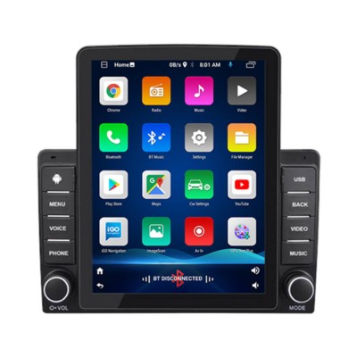 Multimédiás autós navigációs fejegység 2DIN 9,5" kijelző Android Bluetooth GPS 9580A