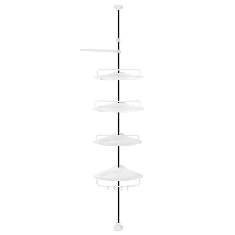 Multi Corner Shelf A-0028 sarokpolc fürdőszobához, magasság 100-320 cm