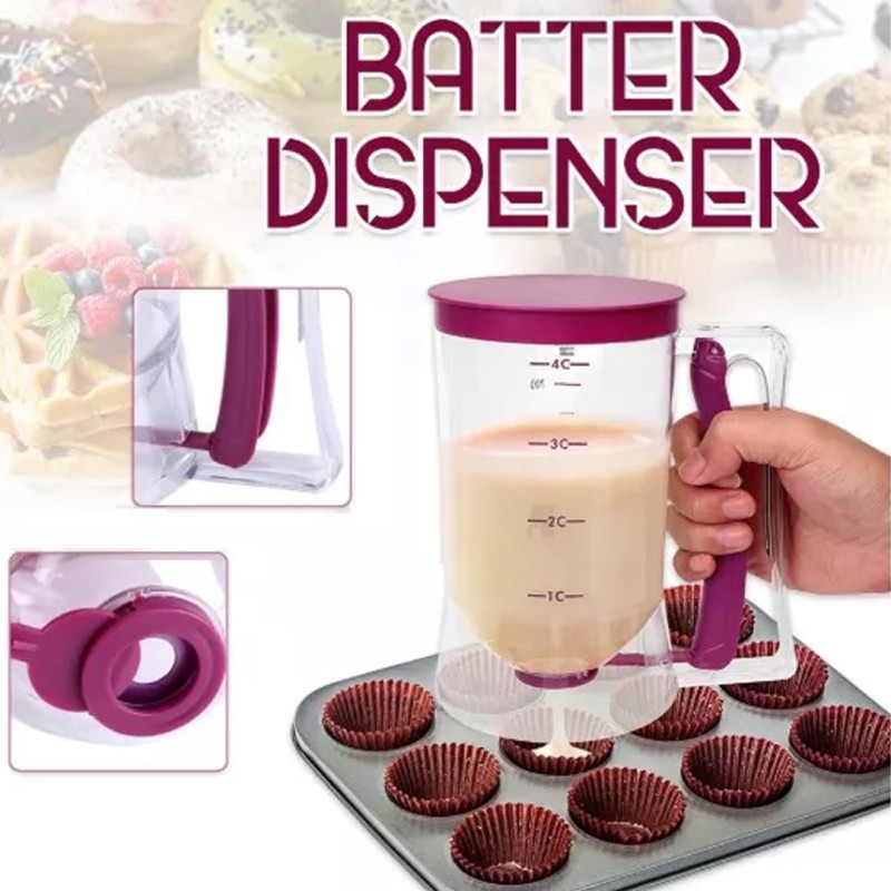 Batter Dispenser Tészta adagoló, fánkok, sütemények készítéséhez