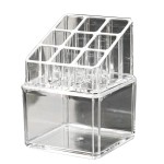 Smink rendszerező Átlátszó, 2 szintes - Cosmetic Organizer 7005