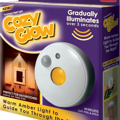 Cozy Light vezeték nélküli éjszakai, fény- és mozgásérzékelős lámpa