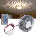 Dekorációs LED fény – hálózatra köthető hangulatvilágítás 3W RGB LED